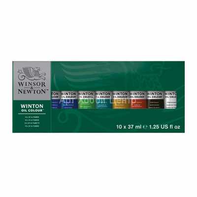 Набор красок масляных Winton 10х37мл туба Winsor&Newton