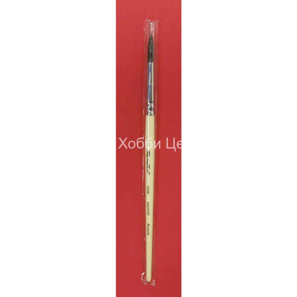 Кисть №7 Roubloff белка круглая короткая ручка 1410