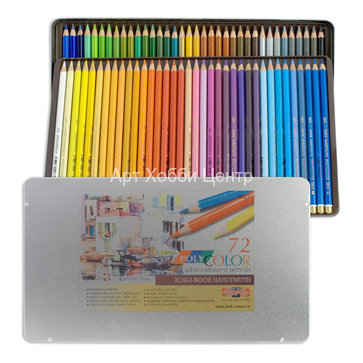Набор карандашей цветных Polycolor 72 цвета в металле KOH-I-NOOR