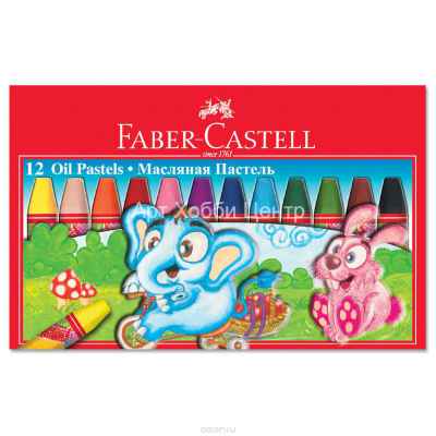 Набор пастели масляной 12 цветов Faber-Castell