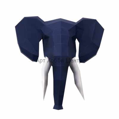 Набор для сборки полигональных фигур Слон