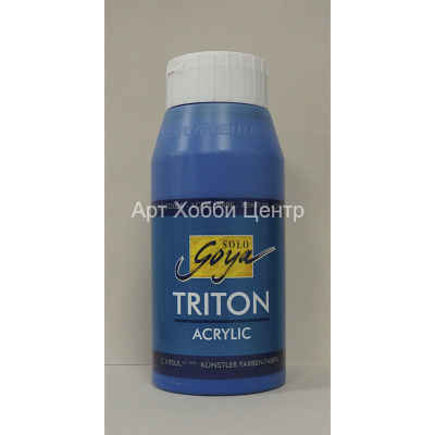 Краска акрил Solo Goya Triton №037 церулеум  750мл