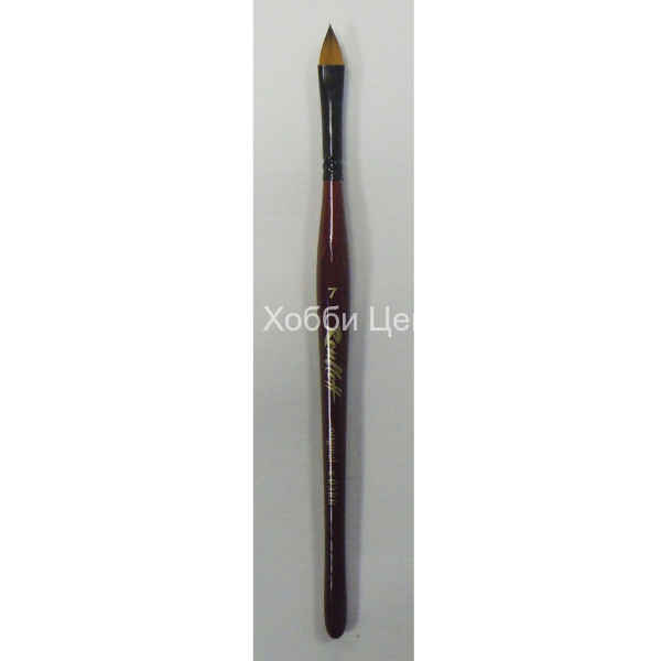 Кисть №7 Roubloff original синтетика плоская лепесток короткая ручка s03RB