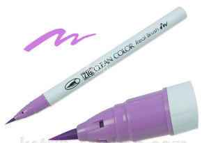Маркер акварельный  ZIG Clean Color Real Brush перо №081 светло-фиолетовый