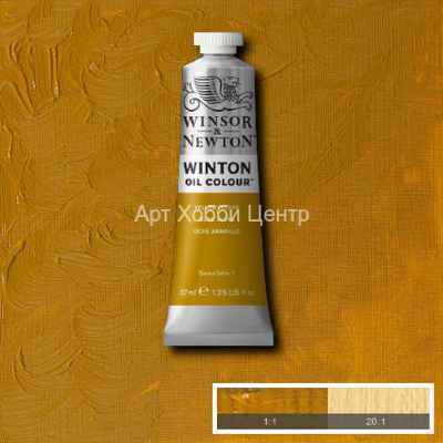Краска масляная Winsor&Newton Winton №744 охра желтая 37мл
