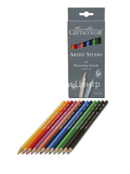 Набор карандашей акварельных Artist Studio 12шт Cretacolor