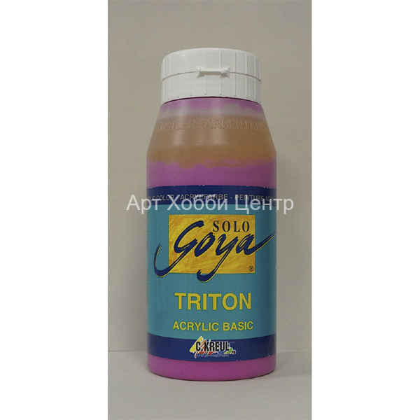 Краска акрил Solo Goya Triton №042 красно-фиолетовый 750мл