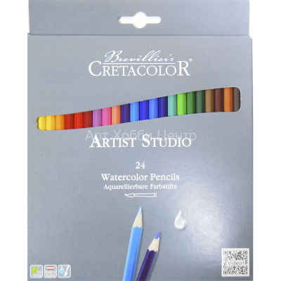 Набор карандашей акварельных Artist Studio 24шт Cretacolor