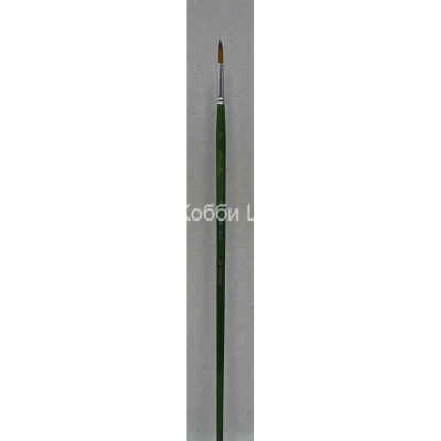 Кисть №6 Pinax Creative синтетика круглая длинная ручка 342
