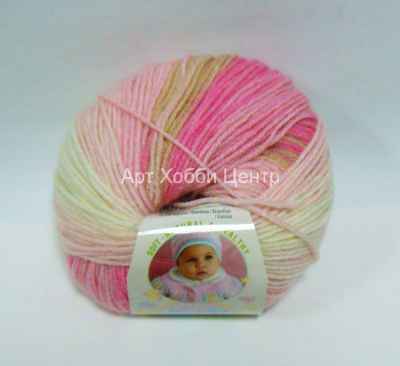 Пряжа Alize Baby wool batik 40% шерсть 40% акрил 20% бамбук 50г 175м 4397