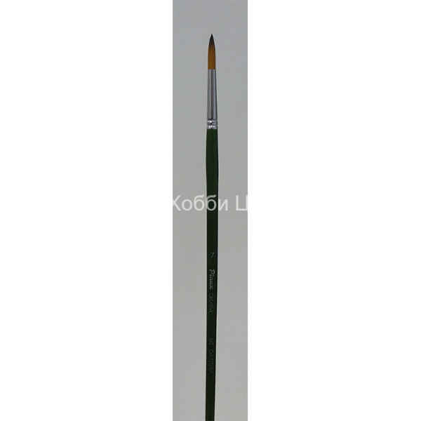 Кисть №7 Pinax Creative синтетика круглая длинная ручка 342