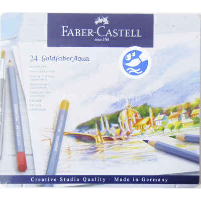 Набор карандашей акварельных Goldfaber Aqua 24 цвета Faber-Castell