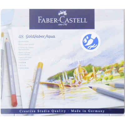 Набор карандашей акварельных Goldfaber Aqua 48 цветов Faber-Castell
