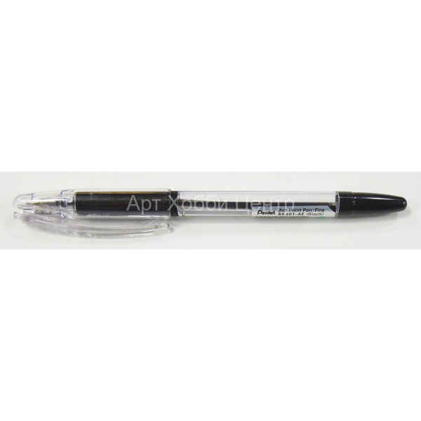 Ручка гелевая черная 0,7мм Pentel