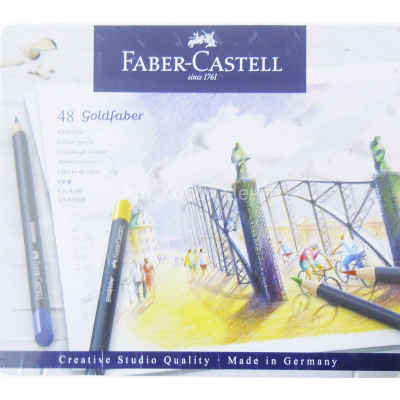Набор карандашей цветных Goldfaber 48 цветов Faber-Castell