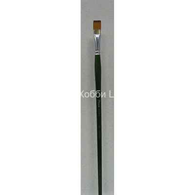 Кисть №10 Pinax Creative синтетика плоская длинная ручка 345