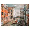 Живопись на холсте по номерам Венеция канал Сан Джовани 40х50см Белоснежка
