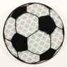 Значок световозвращающий Футбольный мяч D=50мм COVA