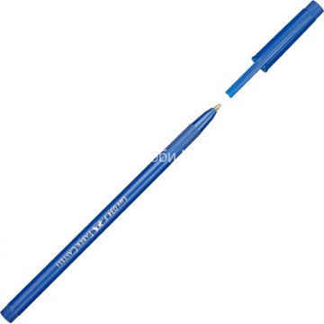 Ручка шариковая синяя Lux 034 Faber-Castell