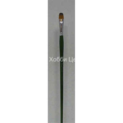 Кисть №10 Pinax Creative синтетика плоскоовальная длинная ручка 347