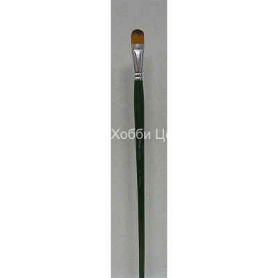 Кисть №12 Pinax Creative синтетика плоскоовальная длинная ручка 347