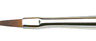 Кисть синтетика №1 Cotman плоская длинная ручка 555 Winsor&Newton