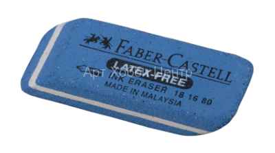 Ластик из каучука для чернил и туши 34х14х8мм Faber-Castell