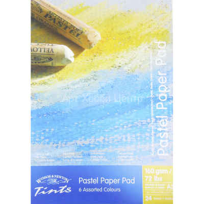 Альбом для пастели, карандаша, угля 42х29,7см 160г/м2 24л цветные Winsor&Newton
