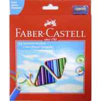Набор карандашей цветных Eco 24шт + точилка Faber-Castell
