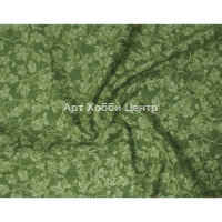Ткань Хмель зеленый 110см 100% хлопок 1м