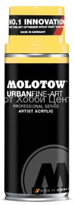 Краска акрил URBAN FINE-ART №006 желтый аэрозоль 400мл Molotow