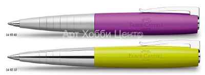 Ручка шариковая LOOM METALLIC Faber-Castell фиолетовая