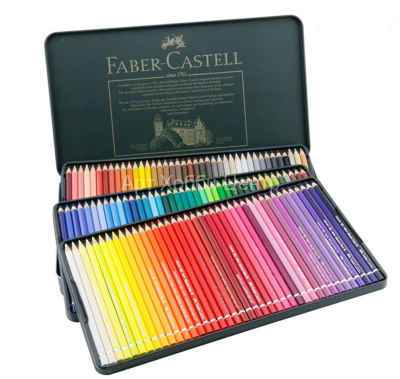 Набор карандашей акварельных Albrecht Durer 120 цветов в металле Faber-Castell