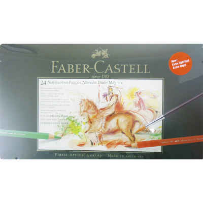 Набор карандашей акварельных Albrecht Durer 24 цвета Faber-Castell XL