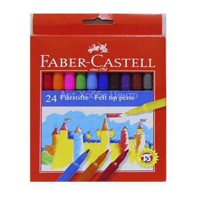 Набор фломастеров 24 цвета Faber-Castell