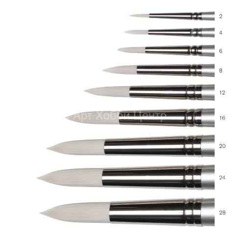 Кисть №2 Artisan синтетика круглая длинная ручка  Winsor&Newton