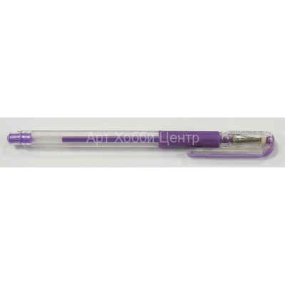 Ручка гелевая металлик фиолетовая 0.8мм Pentel