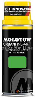 Краска акрил URBAN FINE-ART №221 светло-зеленый аэрозоль 400мл Molotow
