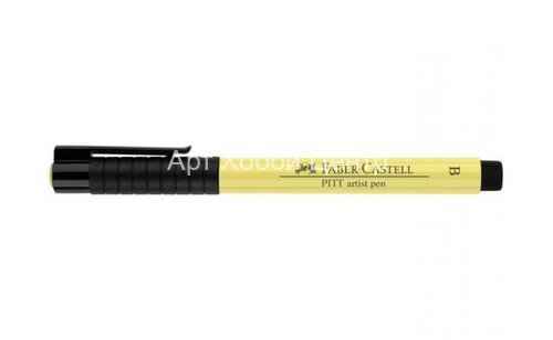 Маркер перманентный Pitt artist pen №108 кадмий желтый темный Faber-Castell