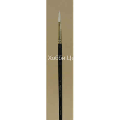 Кисть №2 Pinax Classic щетина круглая длинная ручка 111
