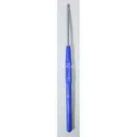 Крючок для вязания 2,5мм алюминий тефлон с маркированной ручкой 1шт