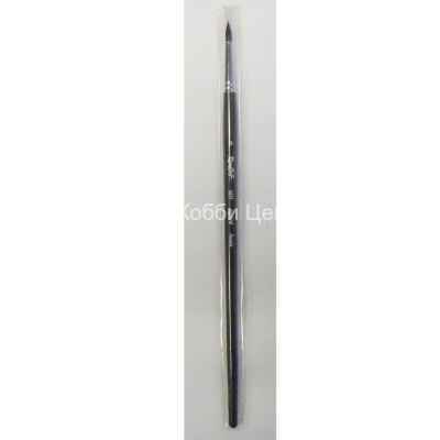 Кисть №3 Roubloff белка круглая длинная ручка 1417