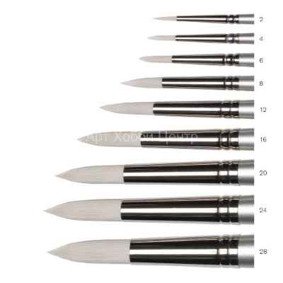 Кисть №12 Artisan синтетика круглая длинная ручка  Winsor&Newton