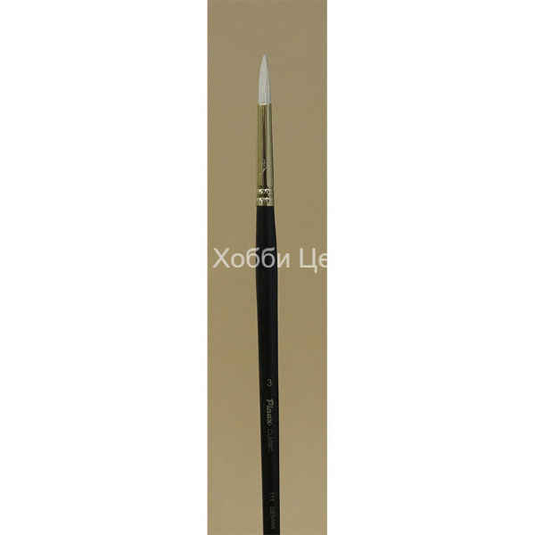 Кисть №3 Pinax Classic щетина круглая длинная ручка 111