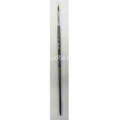 Кисть №4 Roubloff белка круглая длинная ручка 1417