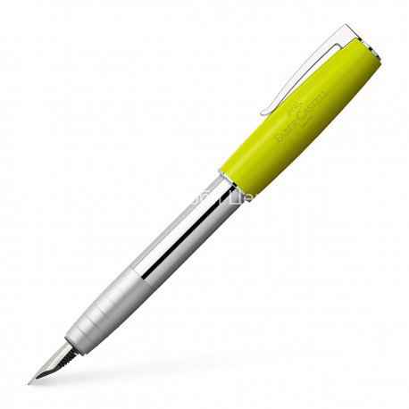 Ручка перьевая LOOM PIANO F желтый Faber-Castell